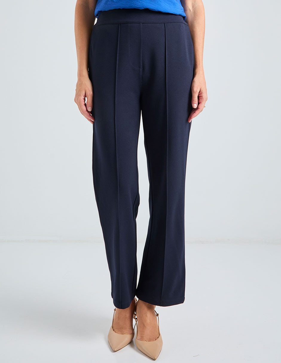 Pantalón Easy Pant La Mode Straight Para Mujer