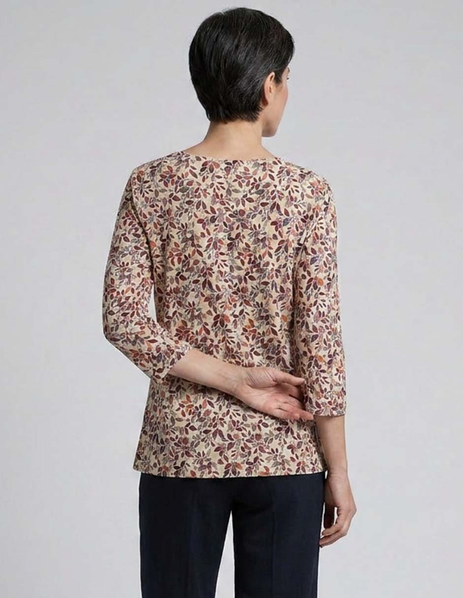 Blusa manga 3/4 para mujer 3