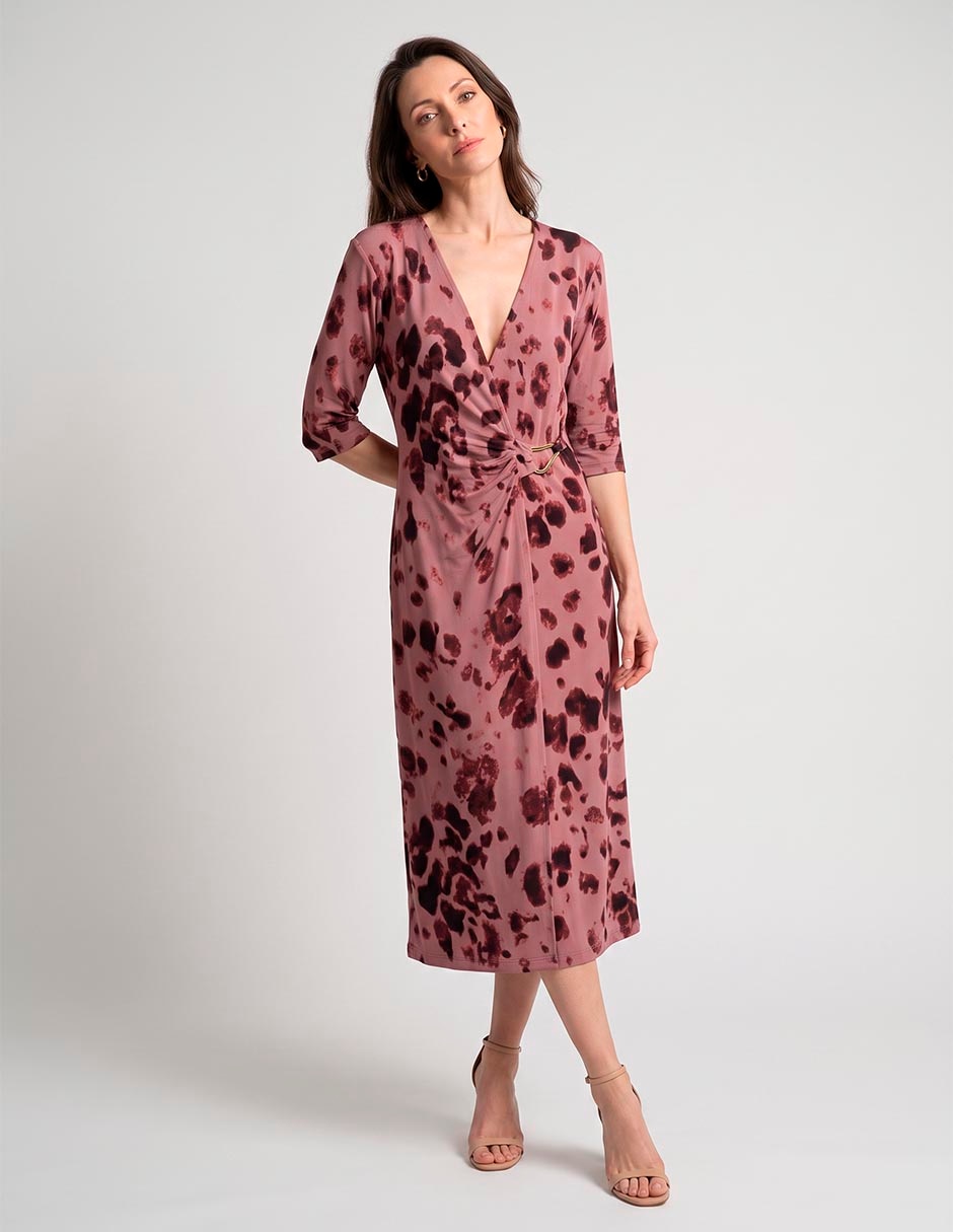 Vestido midi casual para mujer