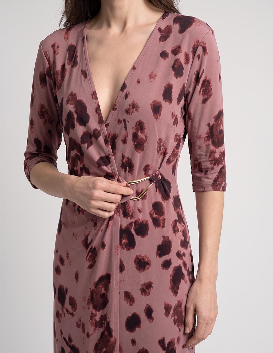 Vestido midi casual para mujer