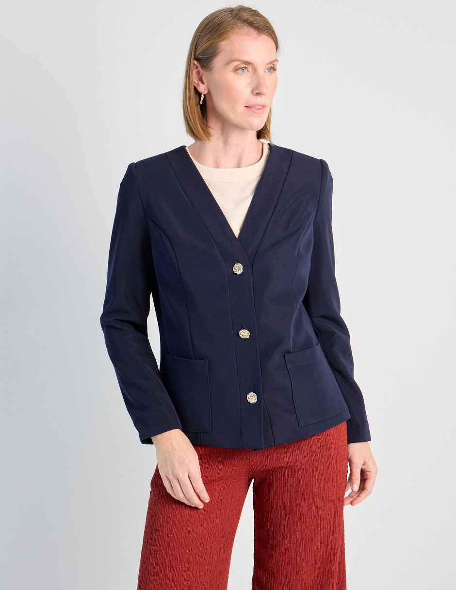 Saco business casual La Mode para mujer