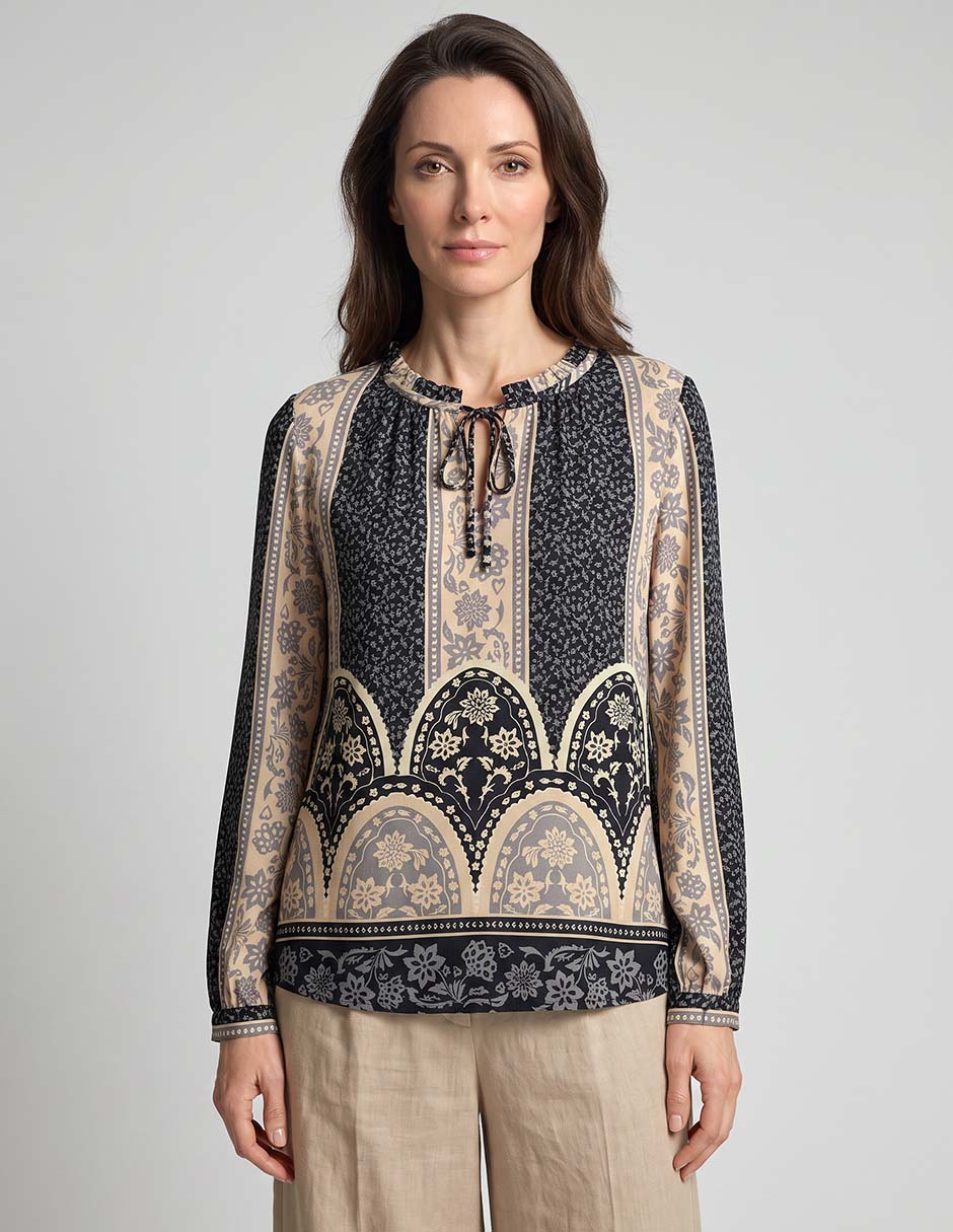 Blusa manga larga para mujer Blusa manga larga para mujer