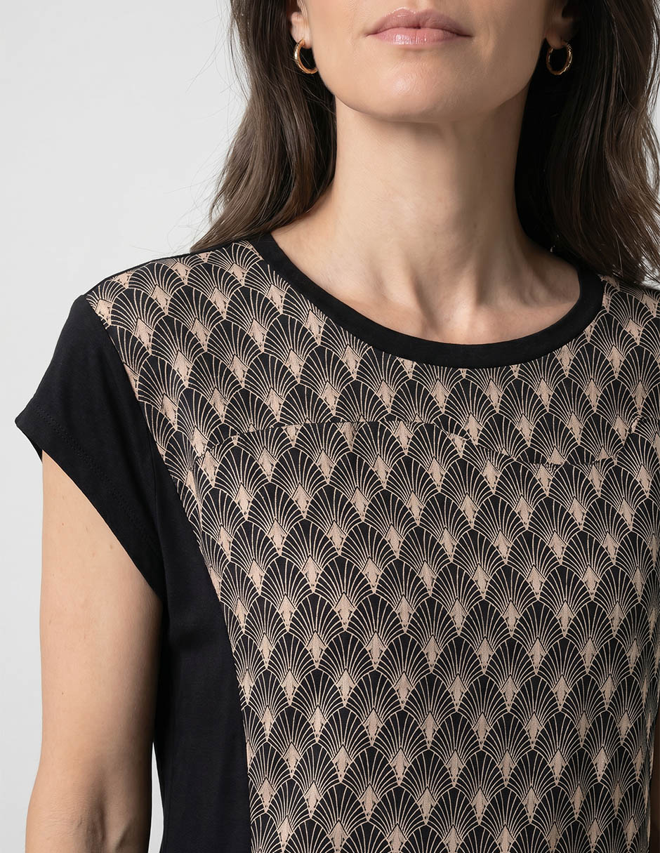 Blusa manga corta para mujer 2
