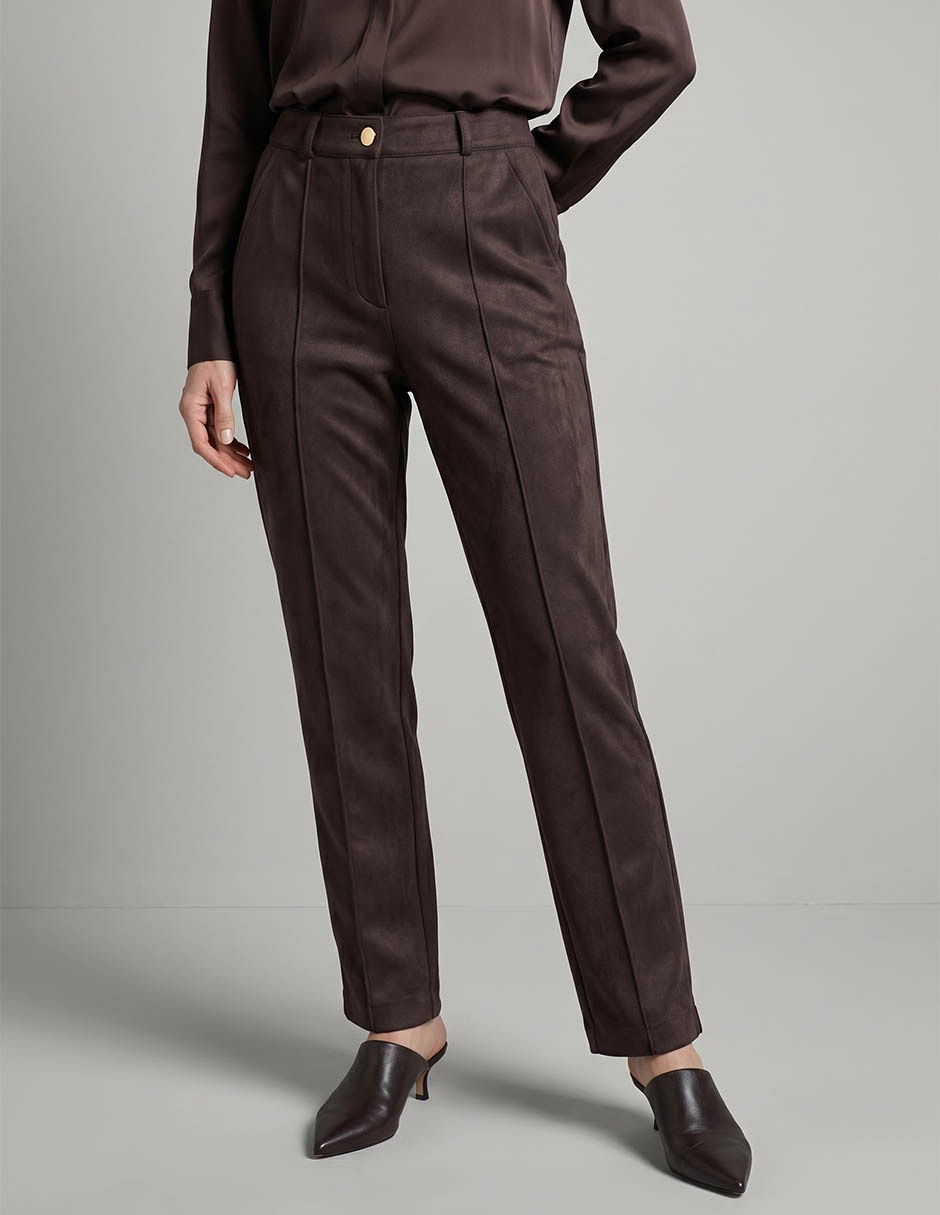 Pantalón de vestir slim para mujer