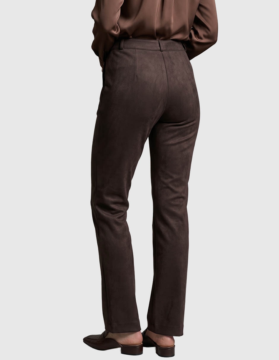 Pantalón de vestir slim para mujer