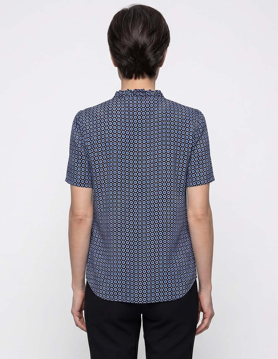 Blusa manga corta para mujer 3