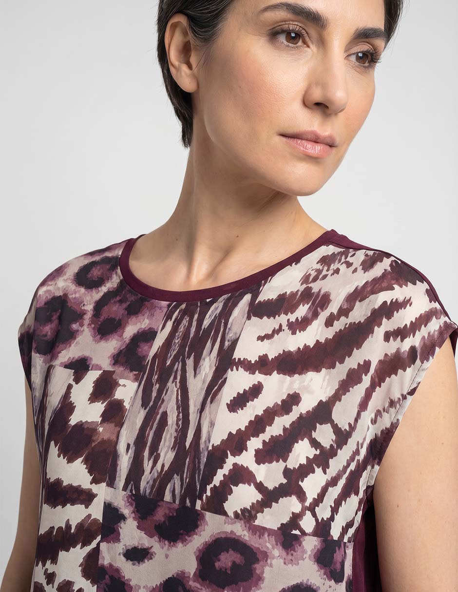 Blusa manga corta para mujer 3