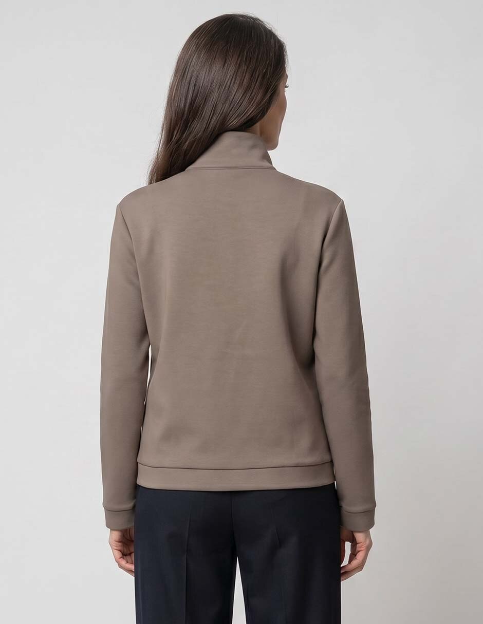 Sudadera con bolsillos La Mode para mujer