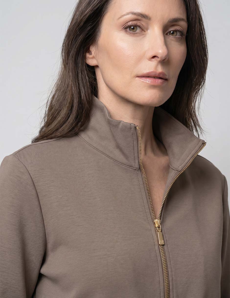 Sudadera con bolsillos La Mode para mujer