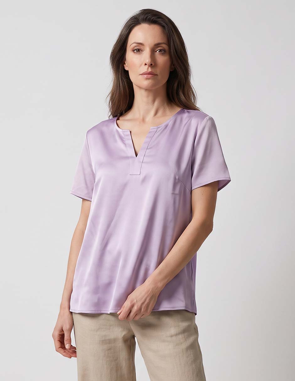 Blusa manga corta para mujer Blusa manga corta para mujer