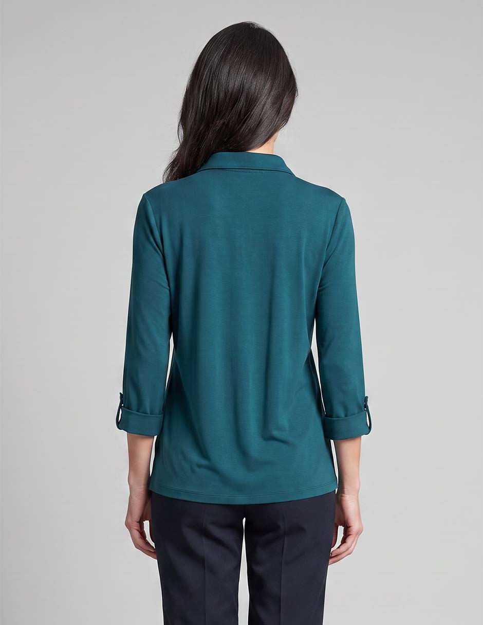 Blusa manga 3/4 para mujer 2