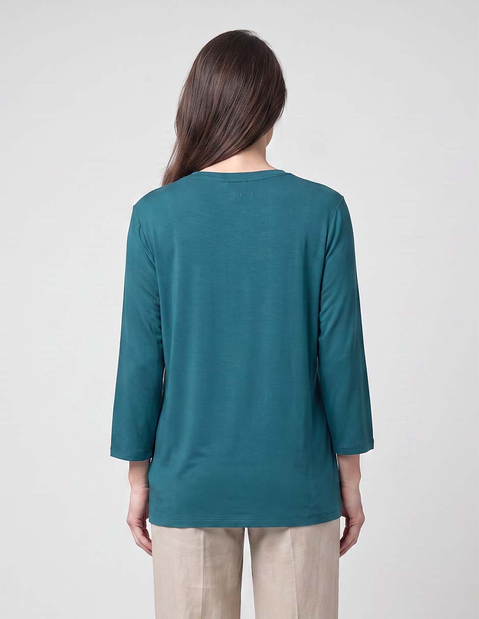 Blusa manga 3/4 para mujer 2