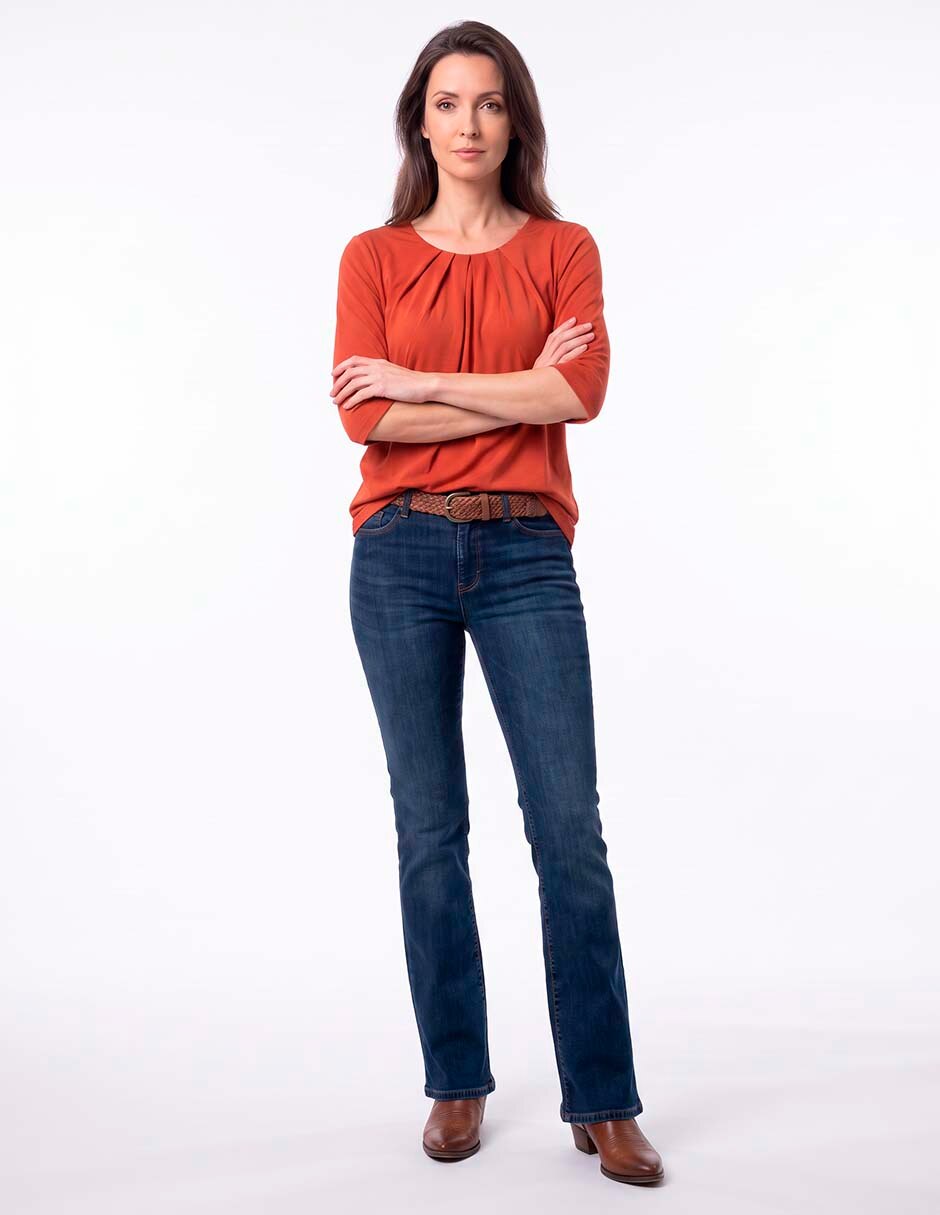 Blusa manga 3/4 para mujer 3