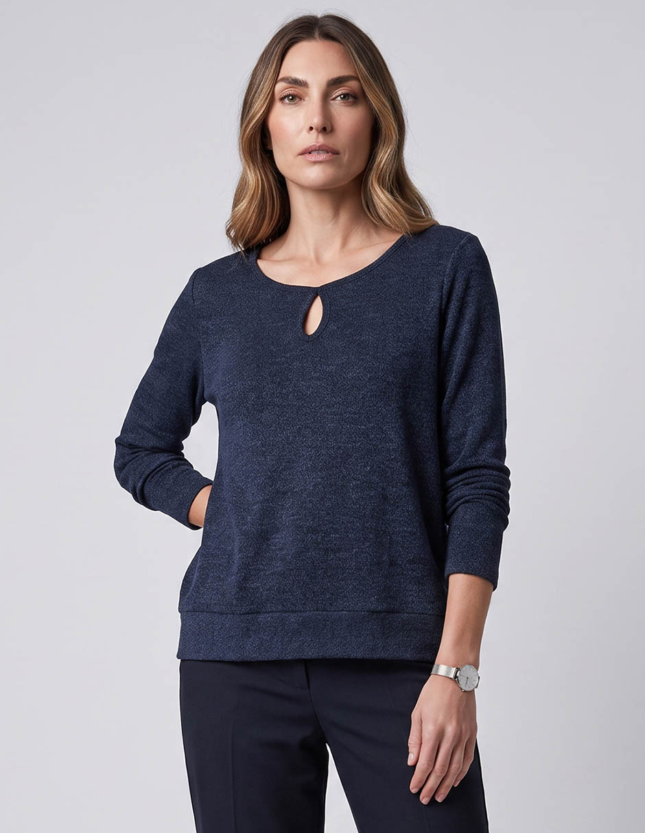 Blusa manga 3/4 para mujer