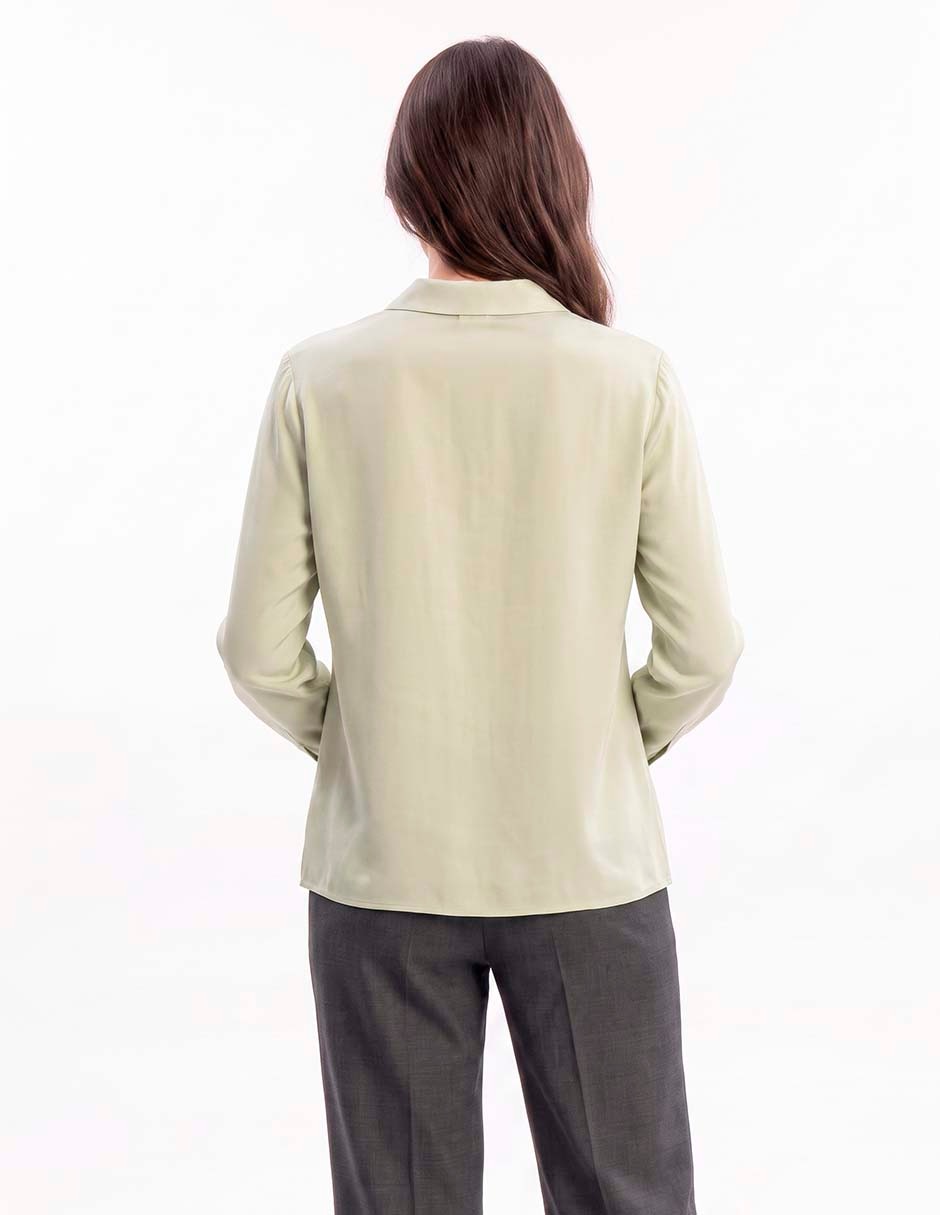Blusa manga larga para mujer 2