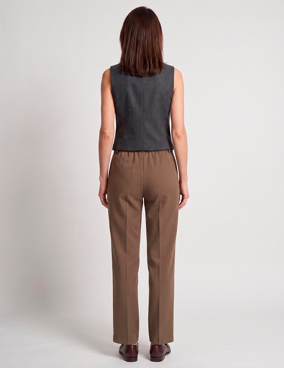 Pantalón de vestir slim para mujer 2