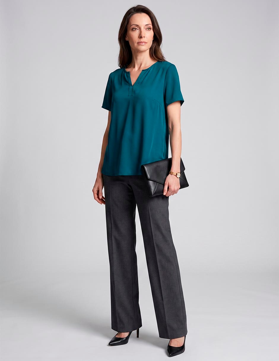Blusa manga corta para mujer 3