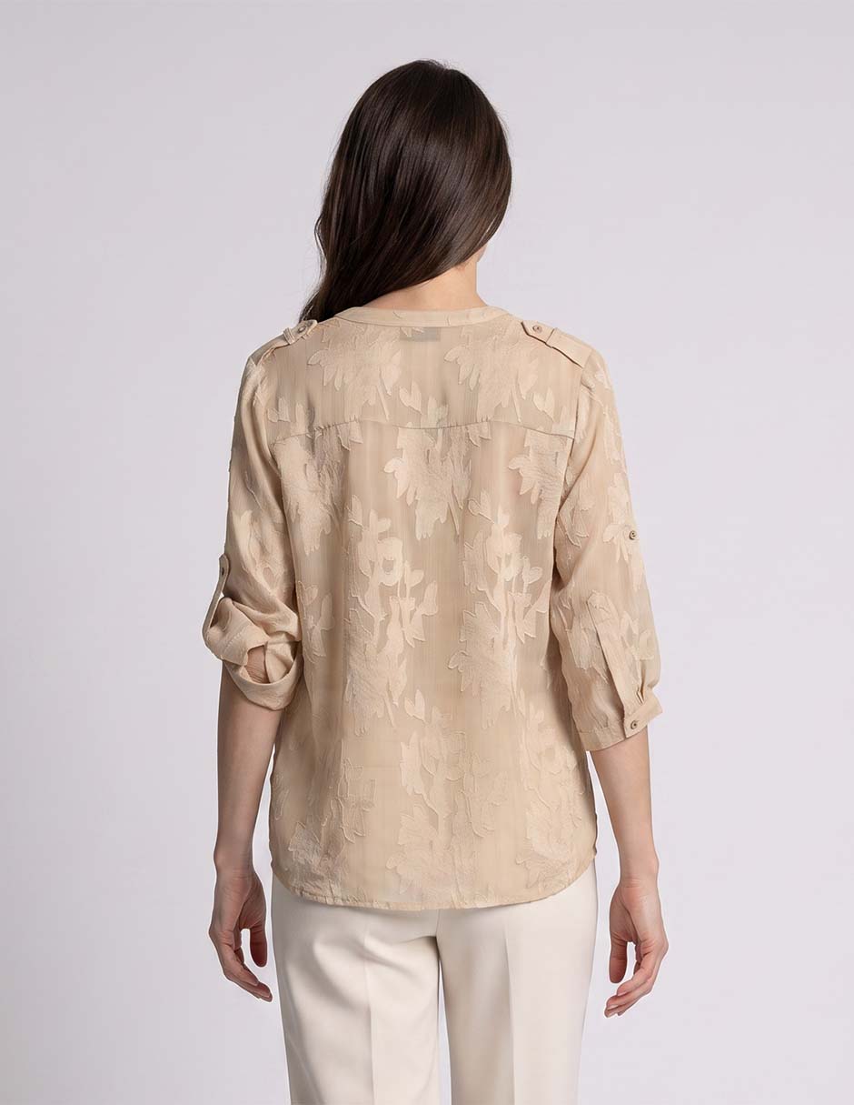 Blusa manga 3/4 para mujer 2