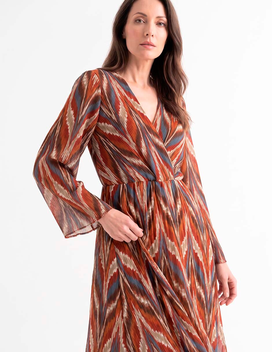 Vestido midi casual para mujer 4