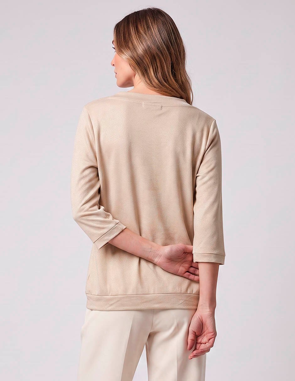 Blusa manga 3/4 para mujer 2