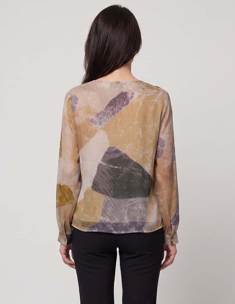 Blusa manga larga para mujer 2