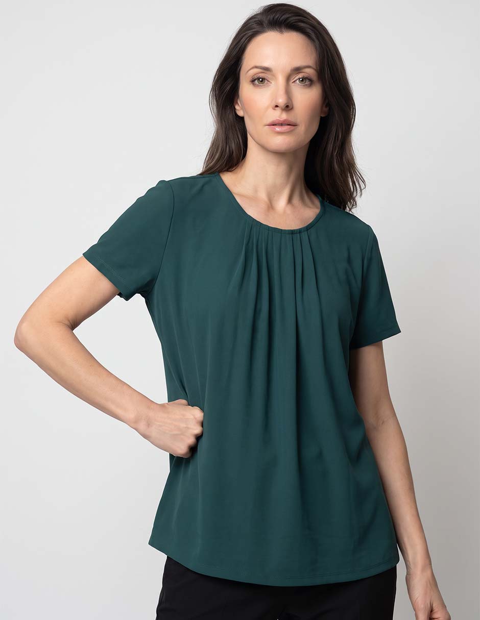 Blusa manga corta para mujer 1