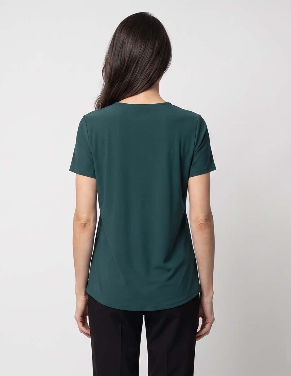 Blusa manga corta para mujer 2