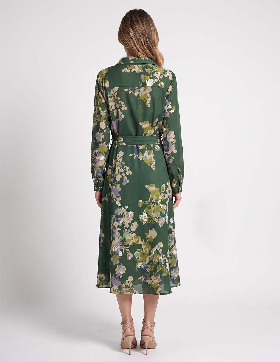 Vestido 3/4 casual para mujer 2