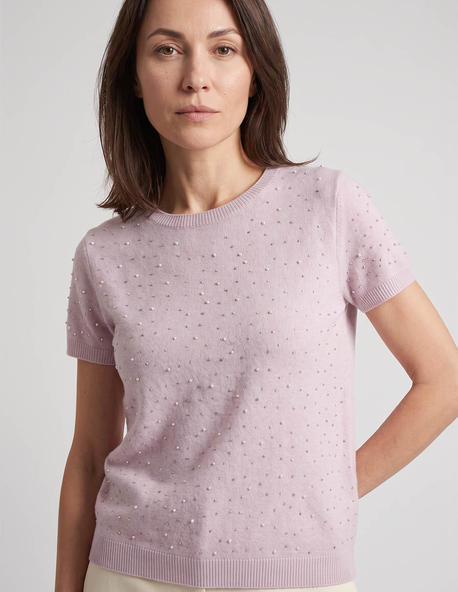 Suéter cuello redondo para mujer 3