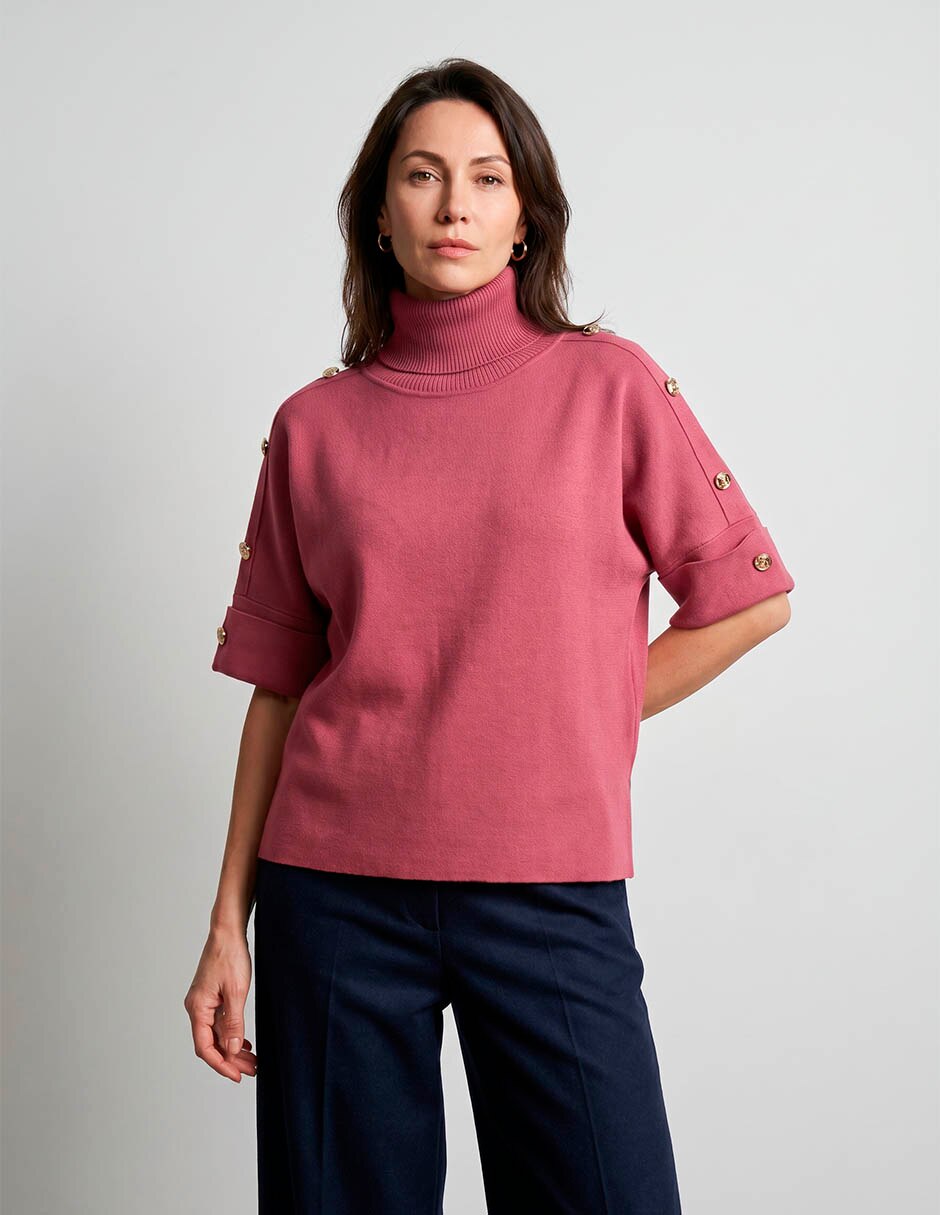 Suéter cuello tortuga para mujer Suéter cuello tortuga para mujer