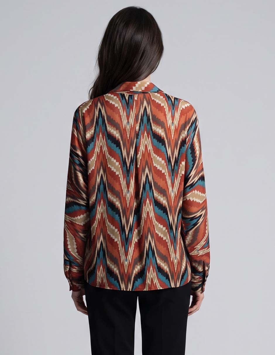 Blusa manga larga para mujer 2