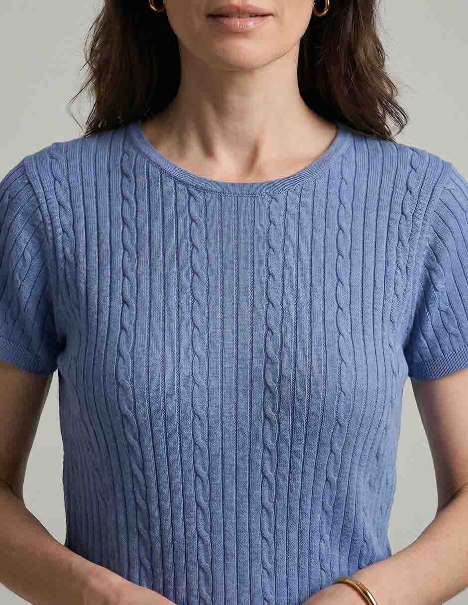 Suéter La Mode cuello redondo para mujer