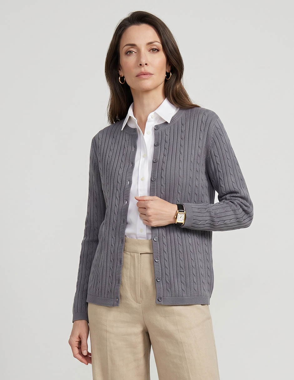 Suéter La Mode cuello redondo para mujer