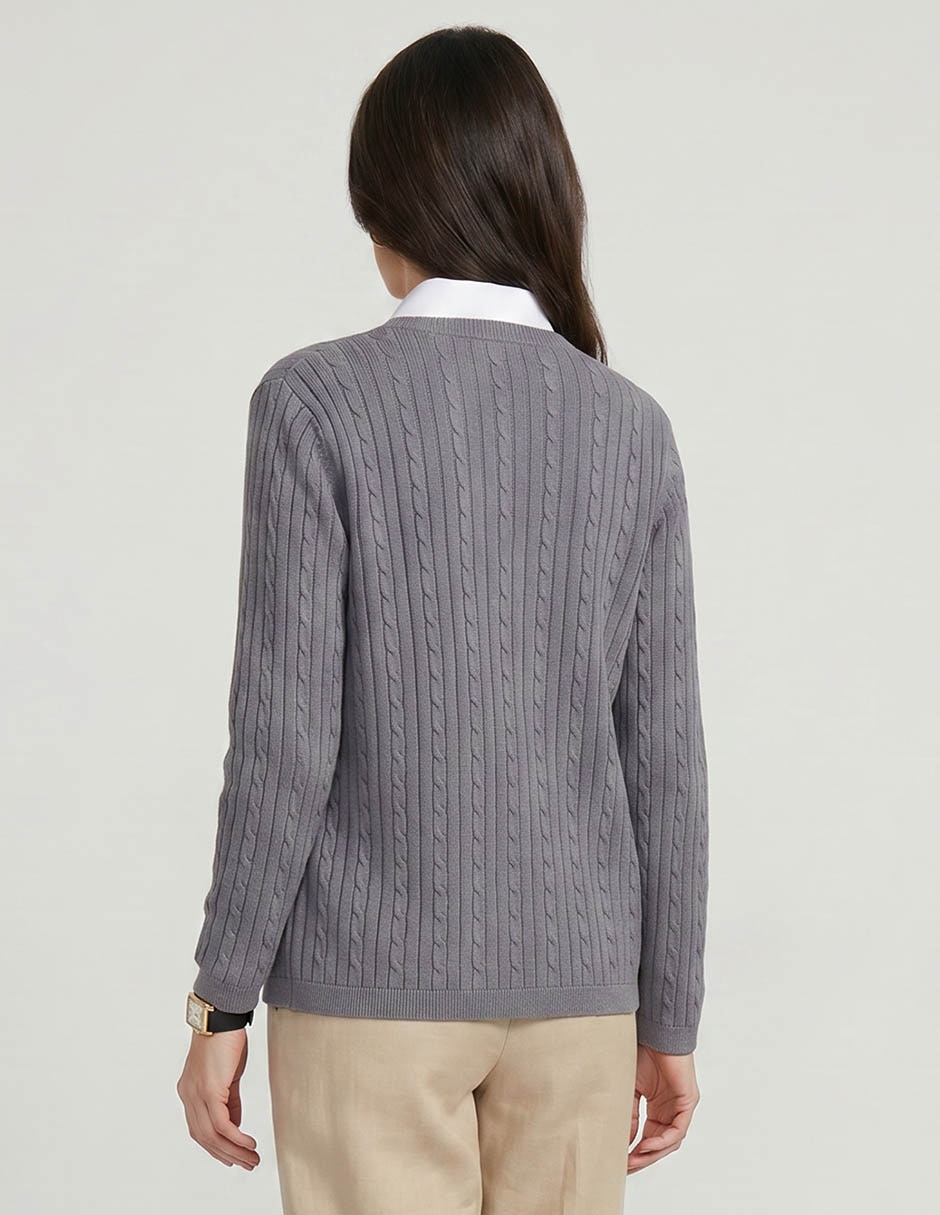 Suéter La Mode cuello redondo para mujer