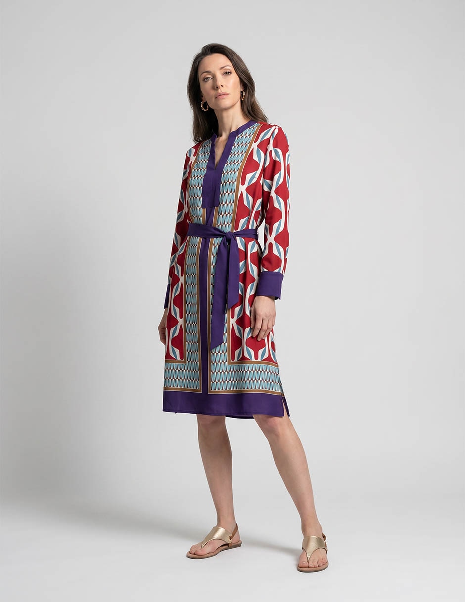 Vestido rectangular para mujer