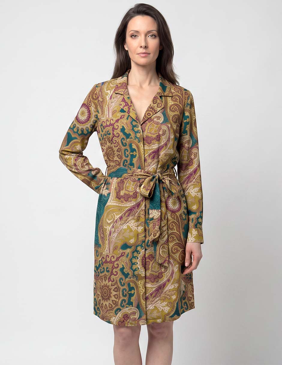 Vestido arriba rodilla casual para mujer