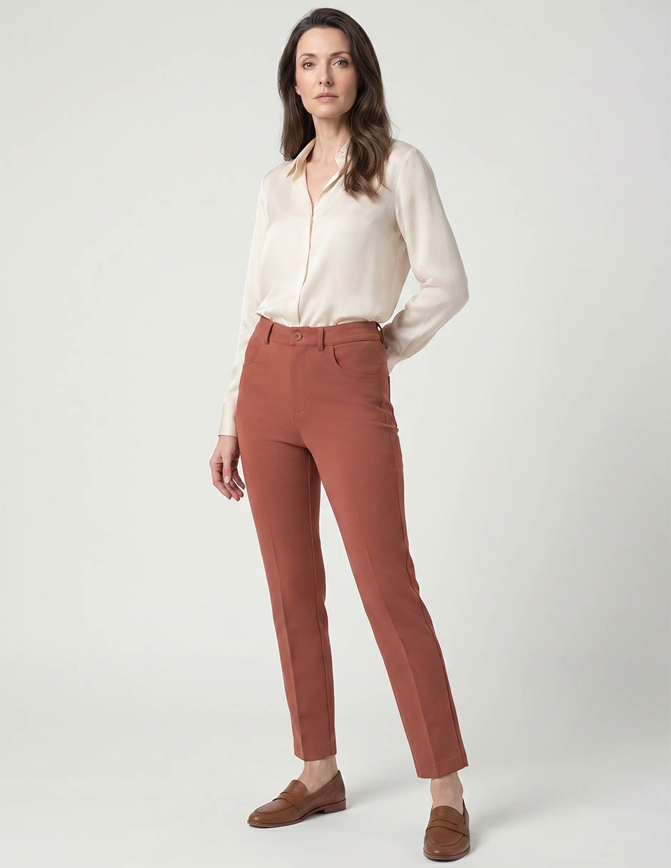 Pantalón regular para mujer 3