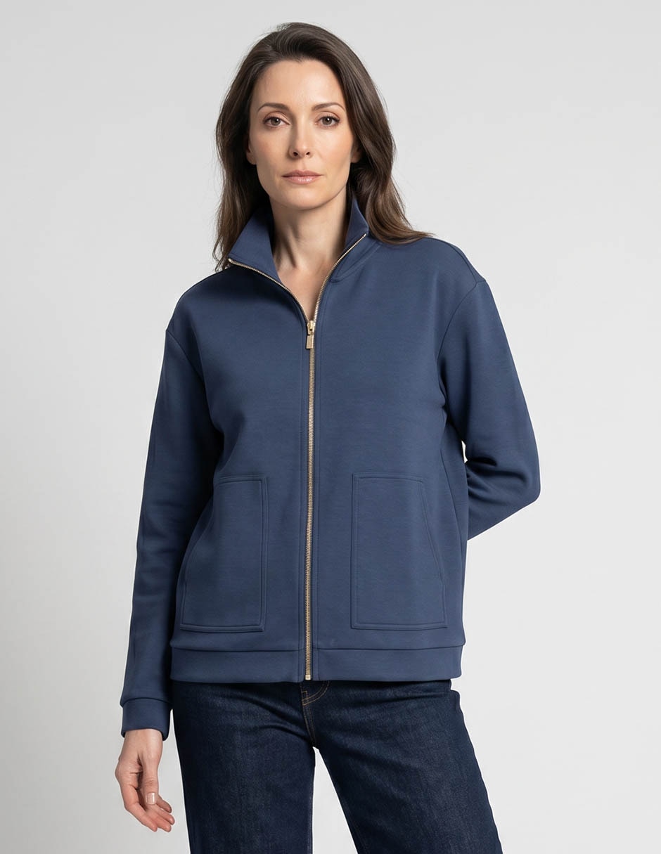 Sudadera con bolsillos para mujer