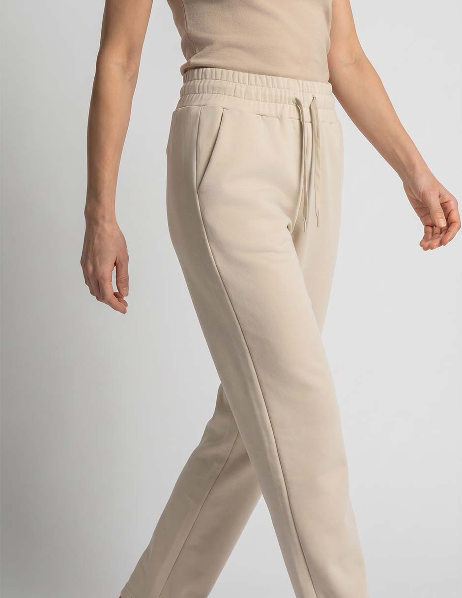 Pants regular con jareta para mujer 3