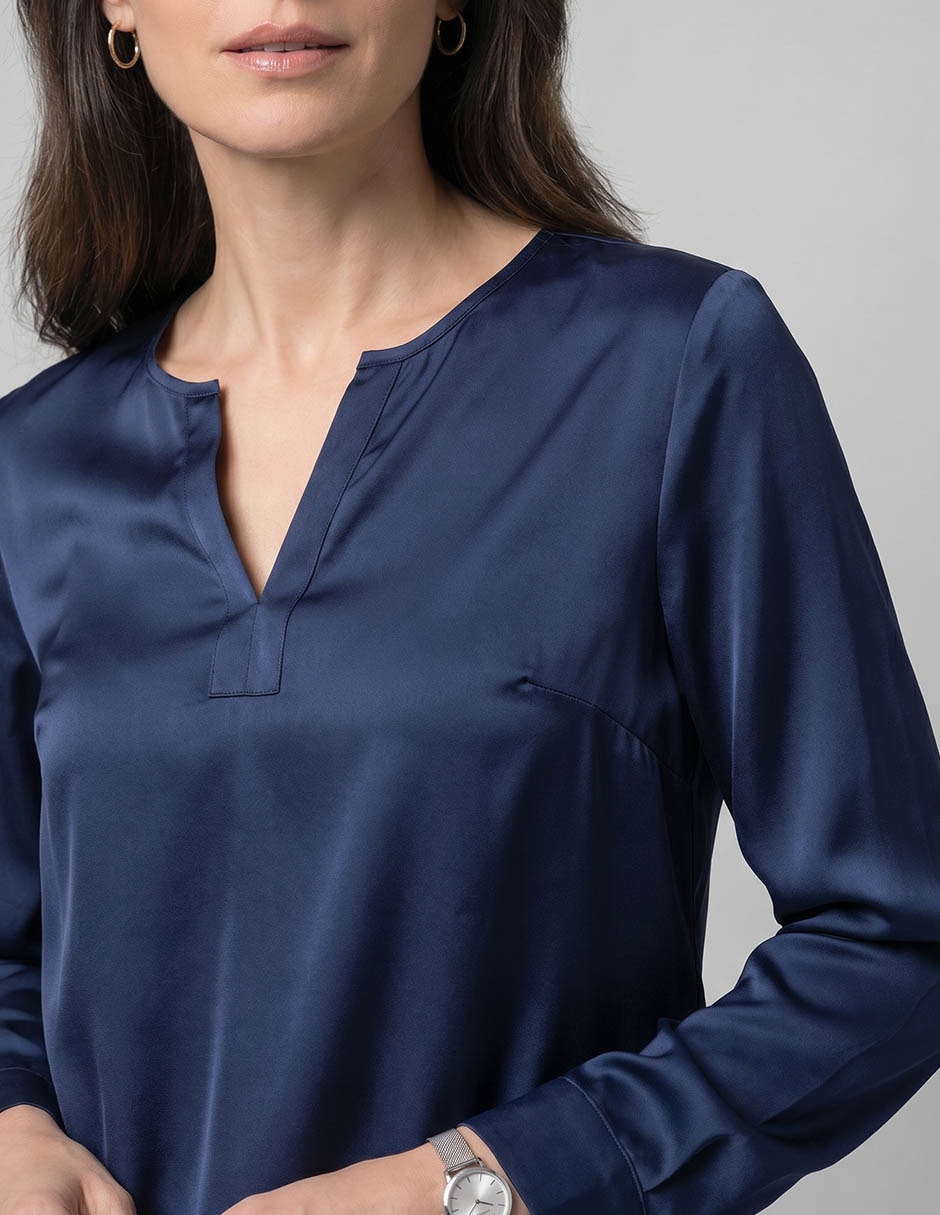 Blusa La Mode manga larga para mujer