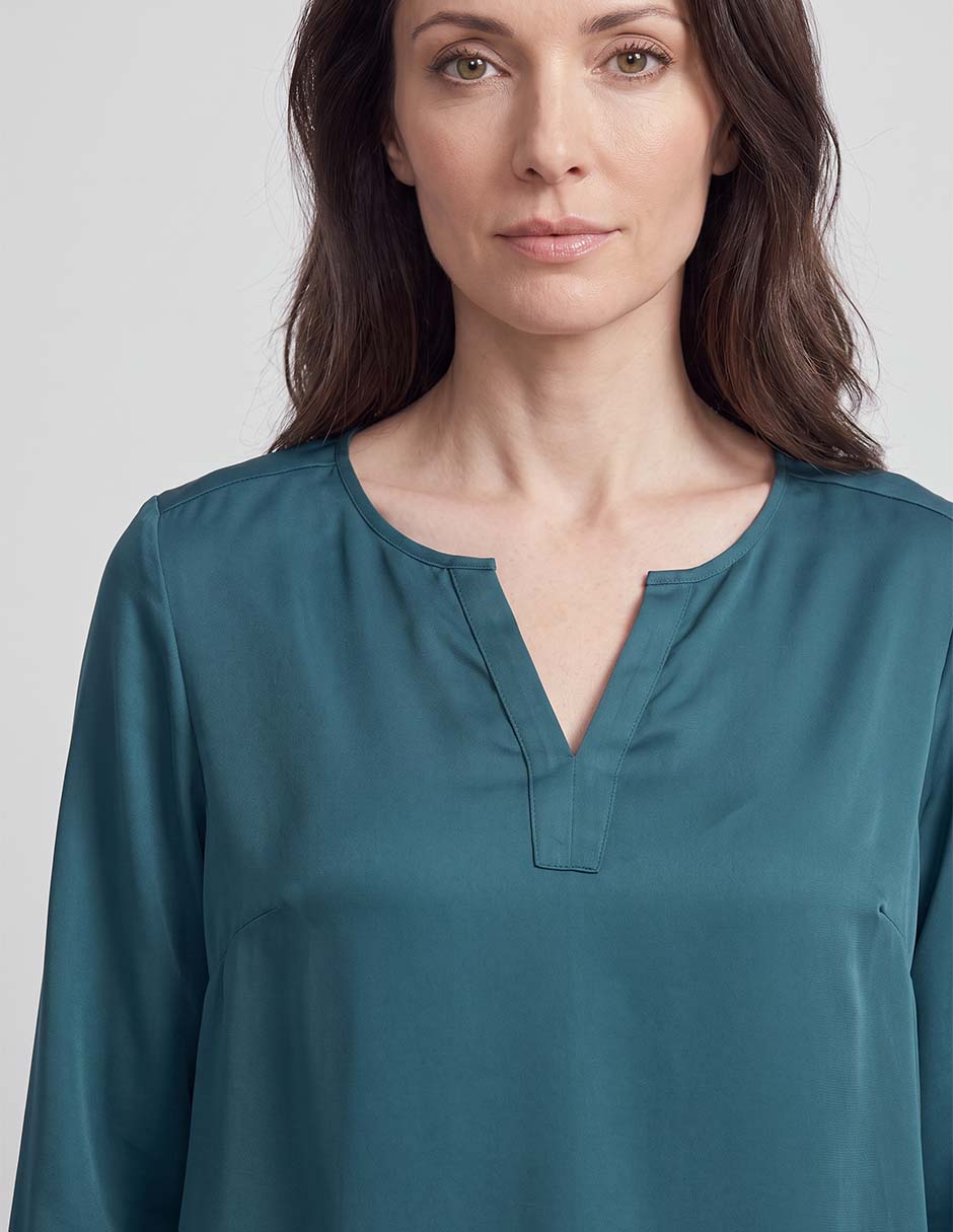 Blusa manga larga para mujer 4