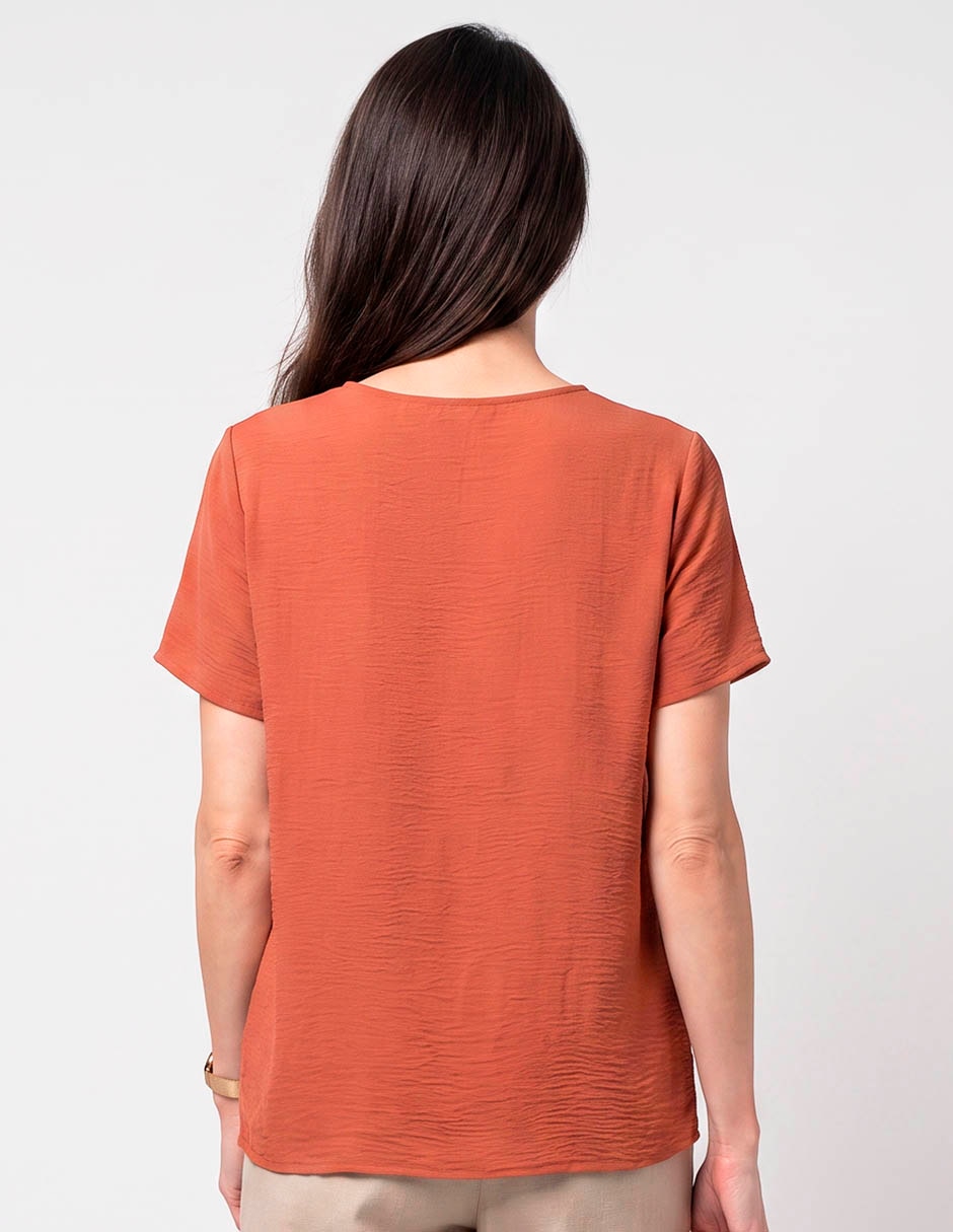Blusa manga corta para mujer 2