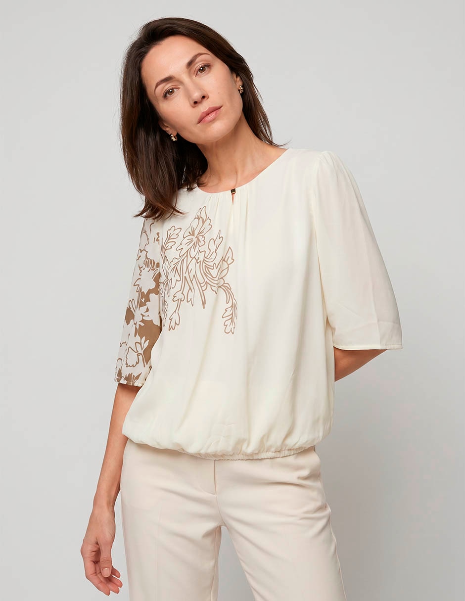Blusa manga al codo para mujer Blusa manga al codo para mujer