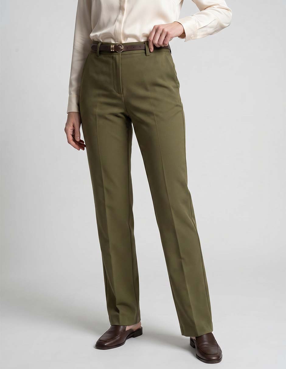Pantalón regular para mujer 1