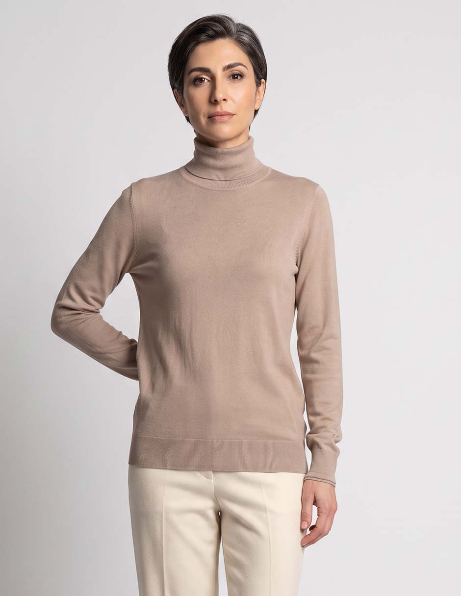Suéter cuello alto para mujer Suéter cuello alto para mujer