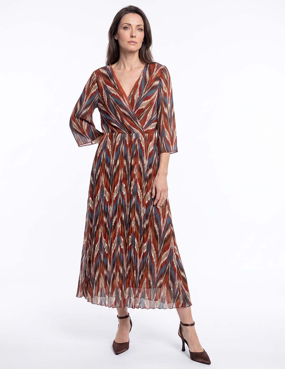 Vestido midi casual para mujer
