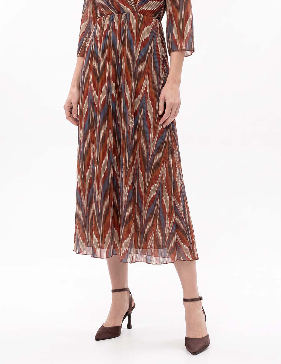 Vestido midi casual para mujer 4