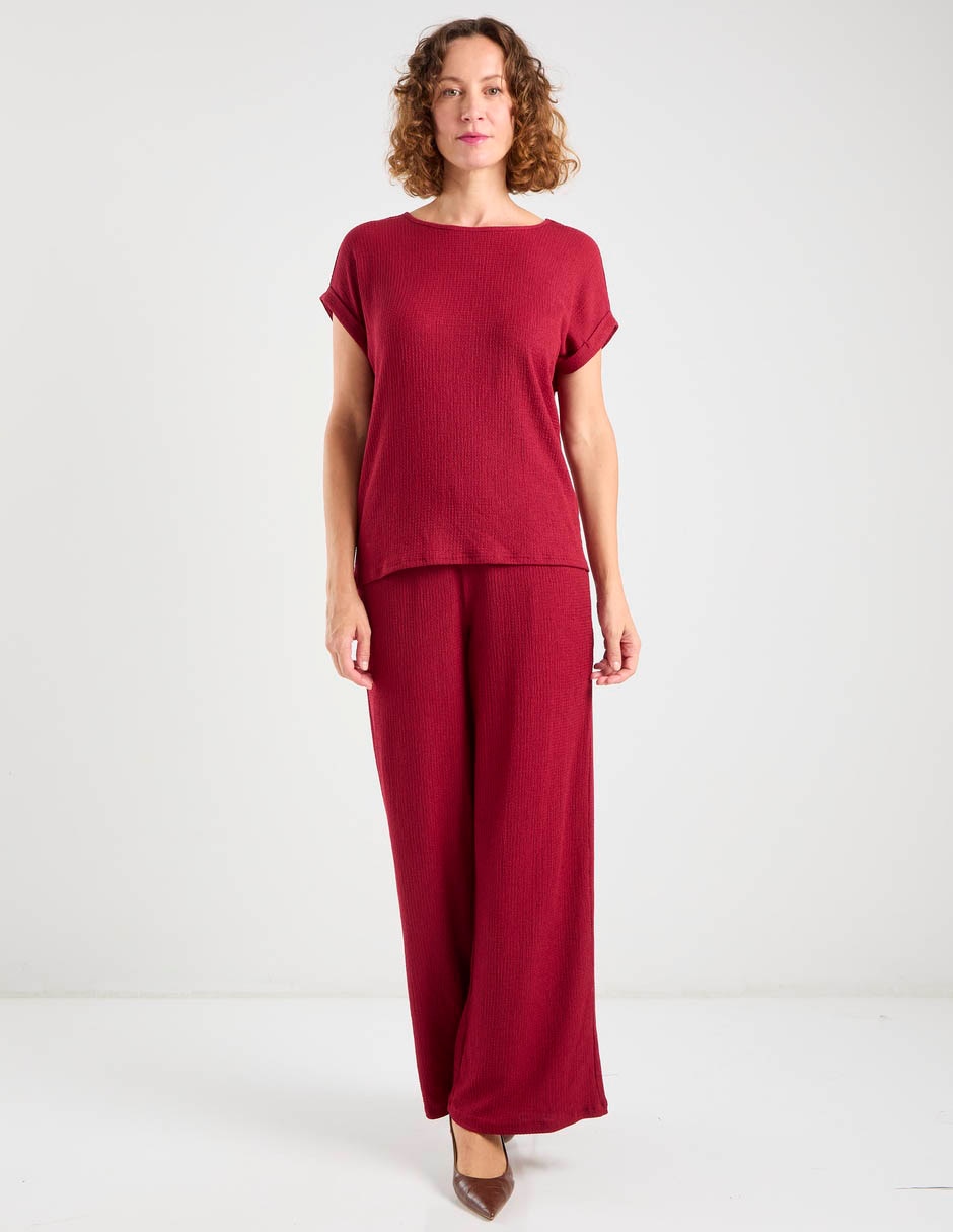 Blusa manga corta para mujer 5