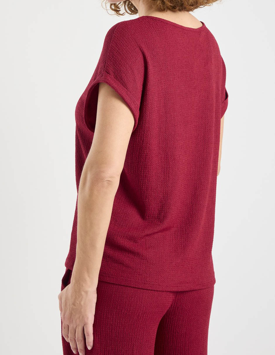Blusa manga corta para mujer 3
