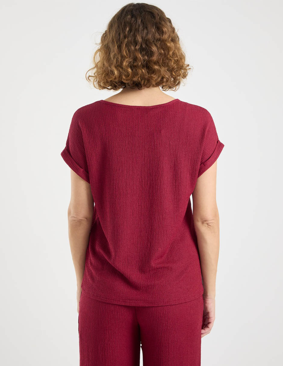 Blusa manga corta para mujer 2